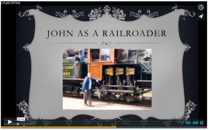 Slideshow PPT viewed at John Hill's Memorial Service in January 2015